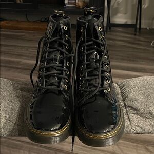 Dr. Martens Black Lace-Up Boots